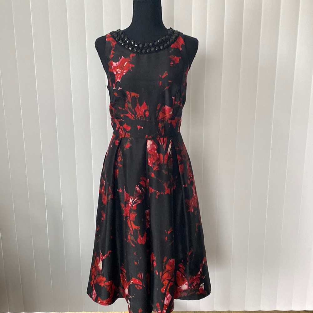 Chaya size 6 dress with two side pocket and box pleats